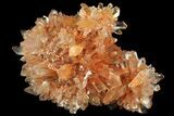 Orange Creedite Crystal Cluster - Durango, Mexico #99174-1